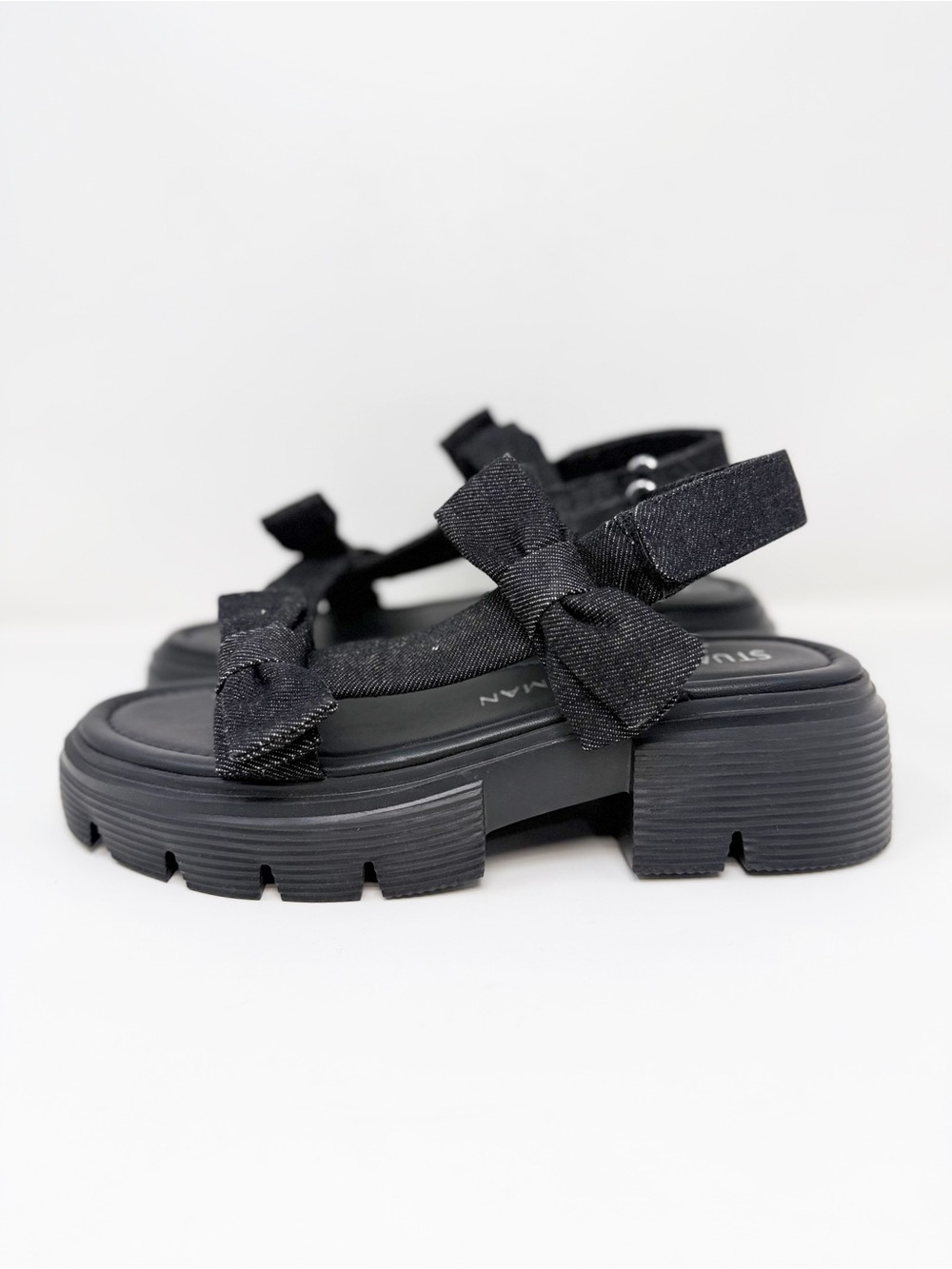 New Stuart Weitzman Sofia Nolita Lug Sole Sandal Sz 8 - Picture 8 of 13